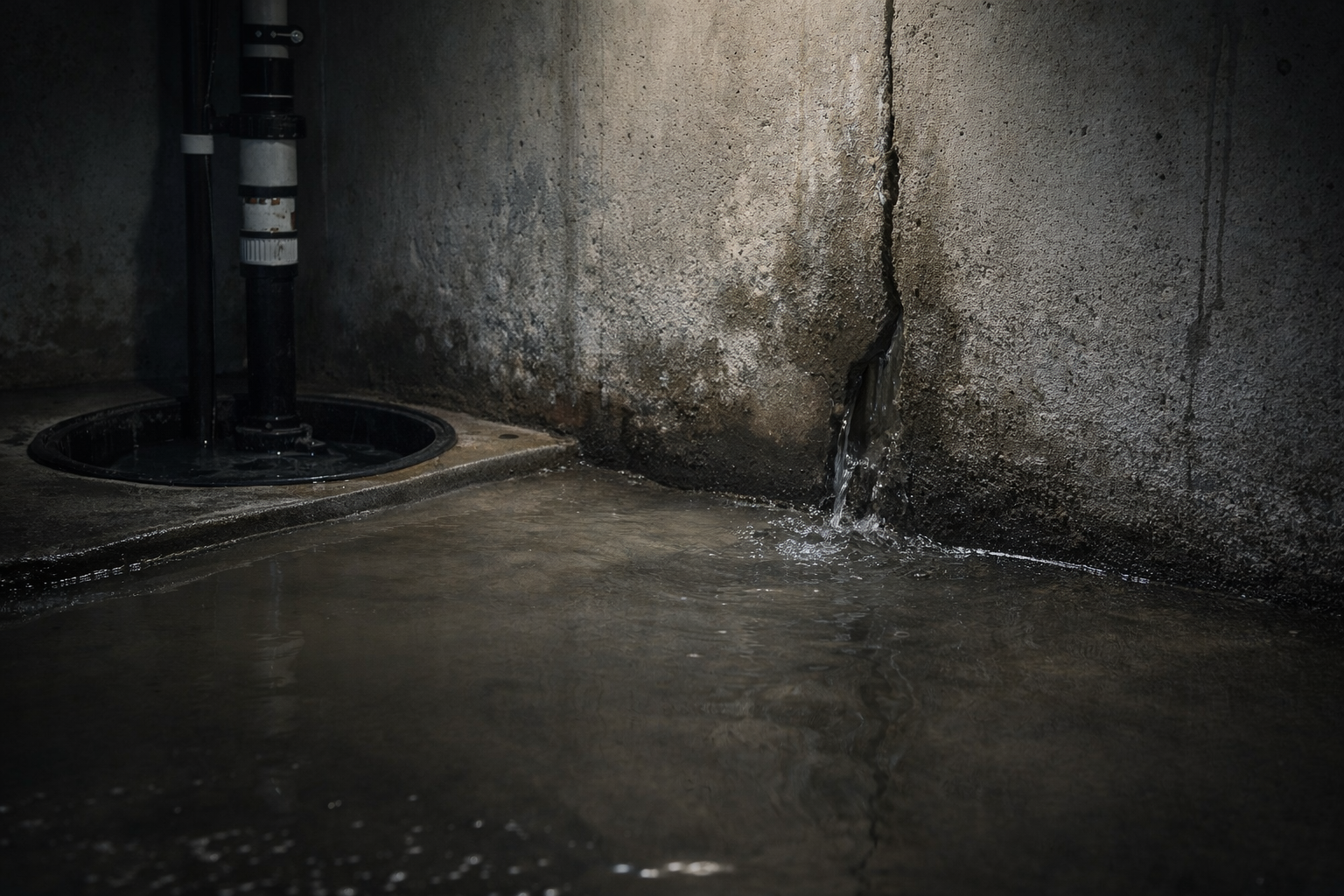 interior waterproofing